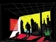 DUCOTE; City Life with Cat ; limited edition (10) digital painting; #1 measuring 42" x 36" ; #2 measuring 20"x 15", #4 measuring 18" x 24" SOLD