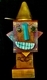 DUCOTE, Ubu Roi, wood and found objects, available
