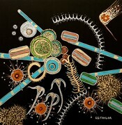 TAYLOR, The Importance of Plankton XVII, 10 x 10, available